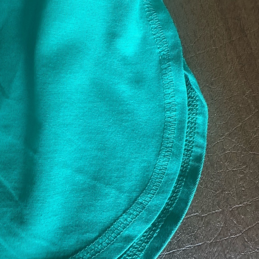 NWT J. Jill Active Green Shirttail Tee SZ LT - Picture 8 of 10